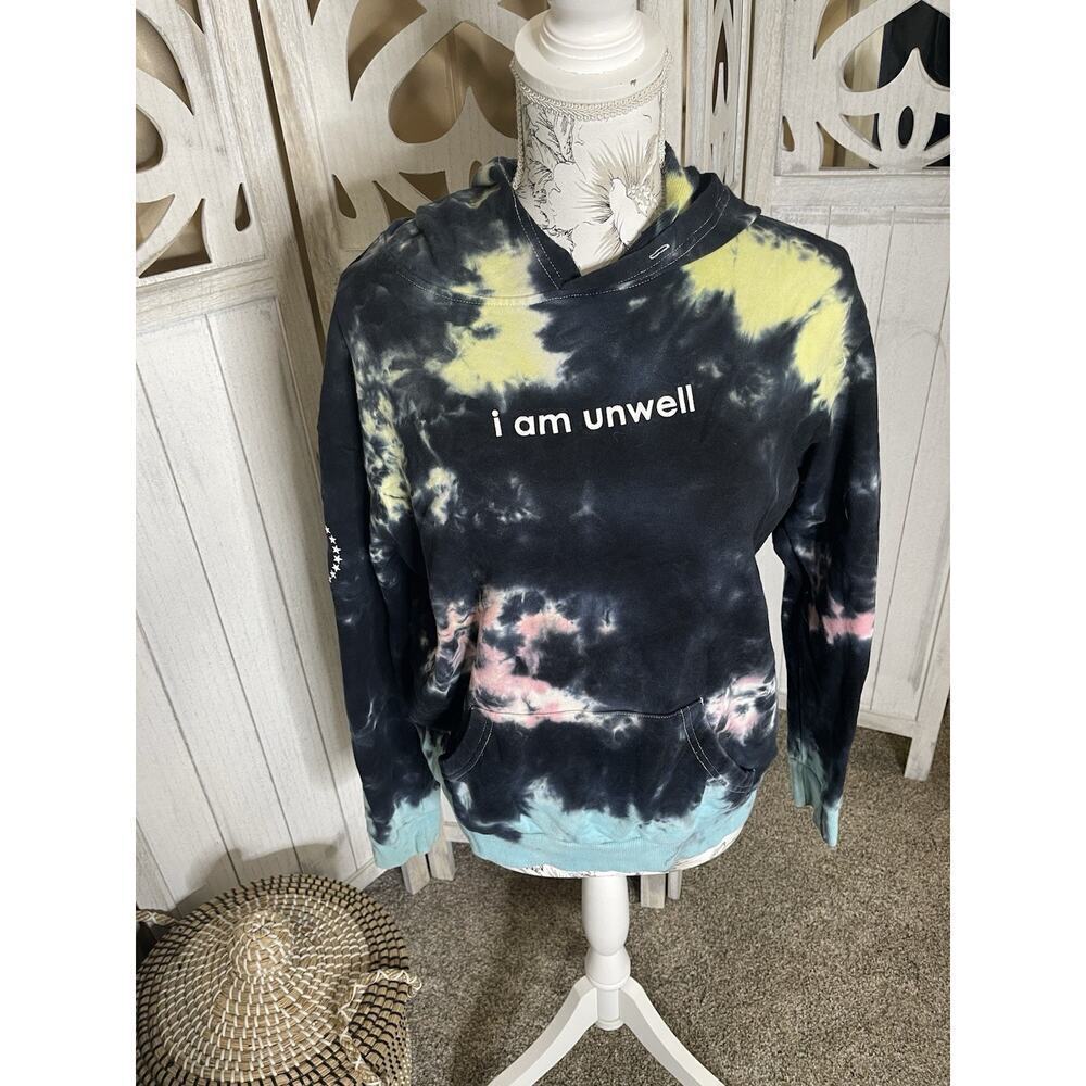 Call Her Daddy Hoodie “I Am Unwell” Barstool Sports Tie Dye Colorful Size Small